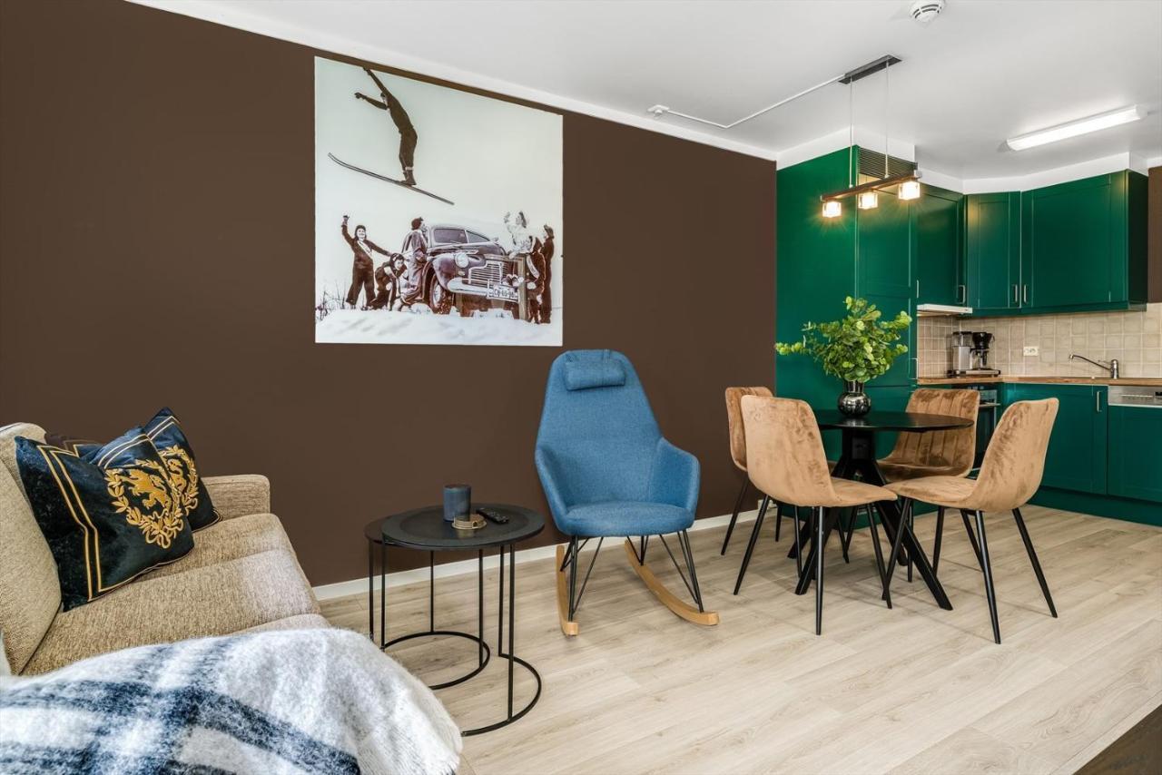 Leilighet Beitostolen Sentrum, Terrasse Og Innendors Parkering 外观 照片